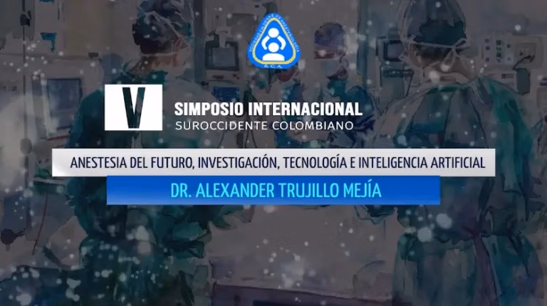 Anestesia del futuro, investigación, tecnología e inteligencia artificial