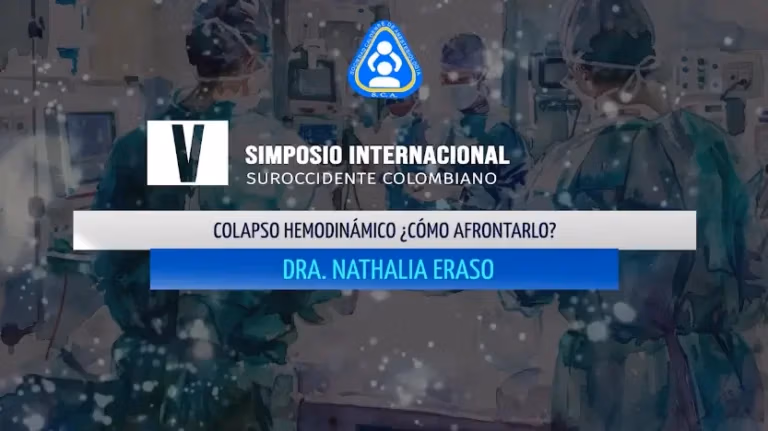 Colapso hemodinámico ¿cómo afrontarlo?