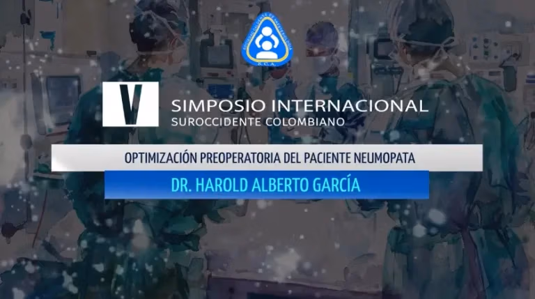 Optimización preoperatoria del paciente neumopata