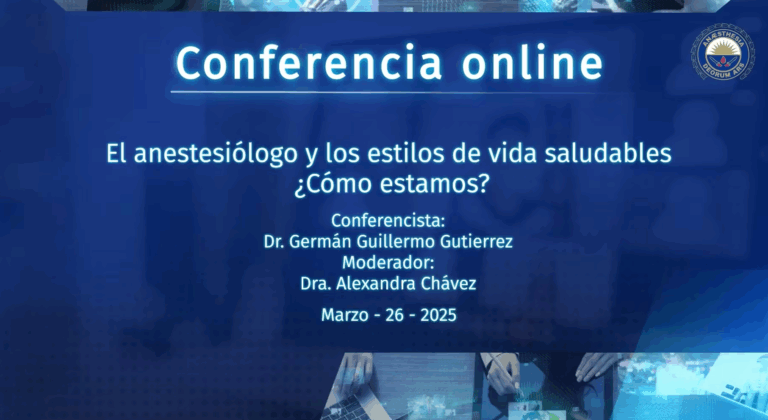 El anestesiólogo y los estilos de vida saludables. ¿Cómo estamos?